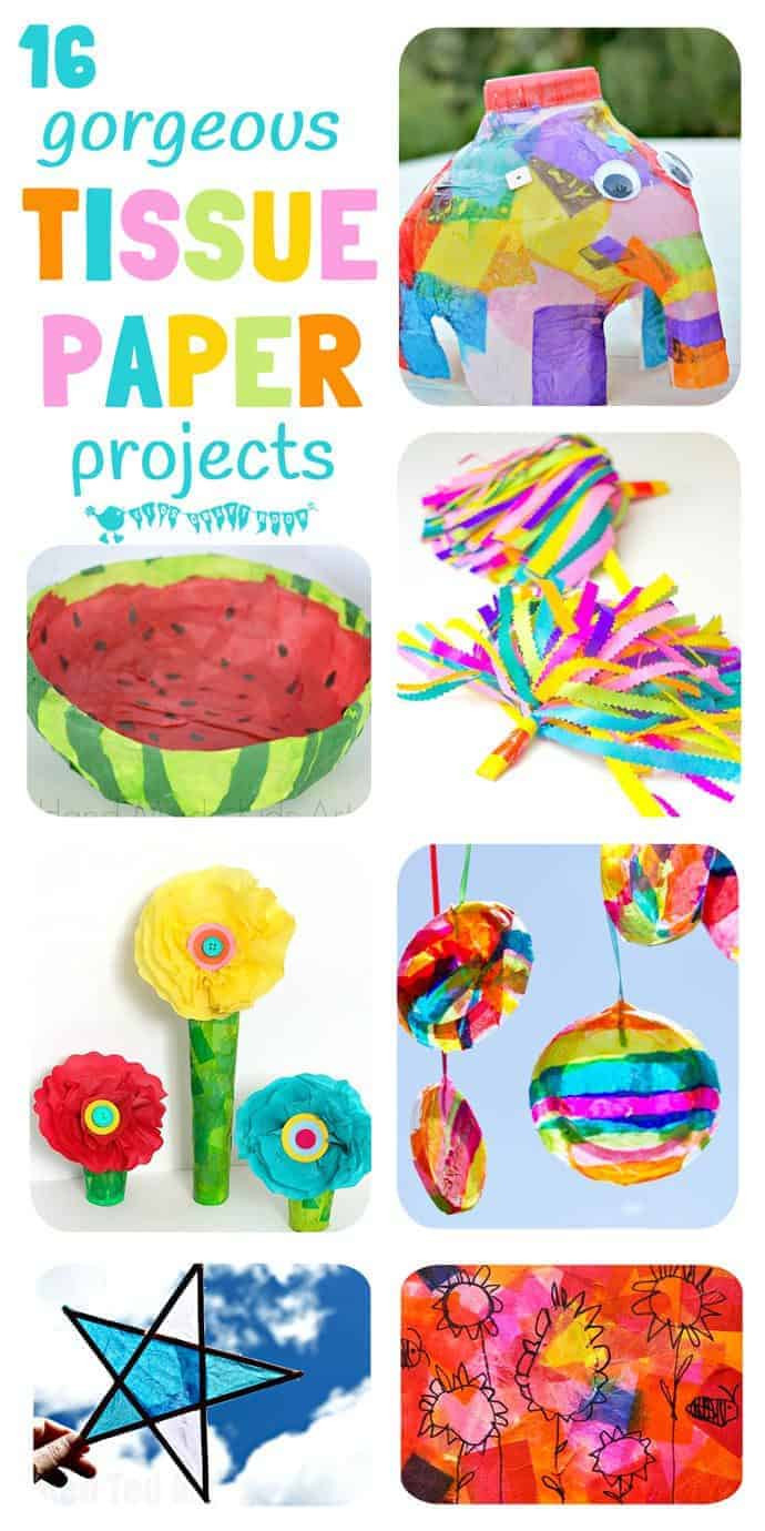 Craft Projects For Toddlers
 Tissue Paper Crafts For Kids Kids Craft Room