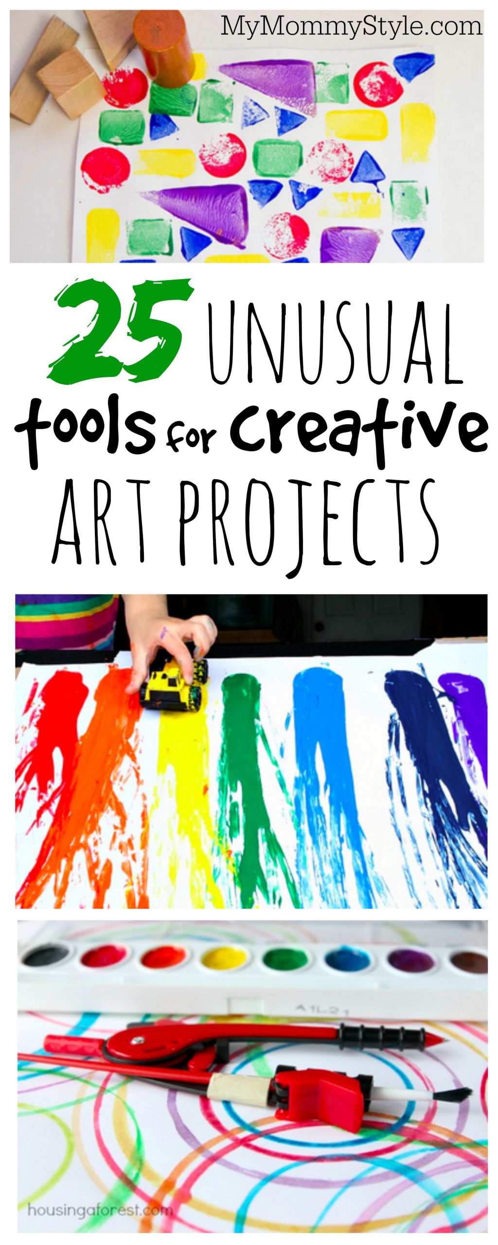 Craft Projects For Toddlers
 25 Unusual Tools for Creative Art Projects My Mommy Style