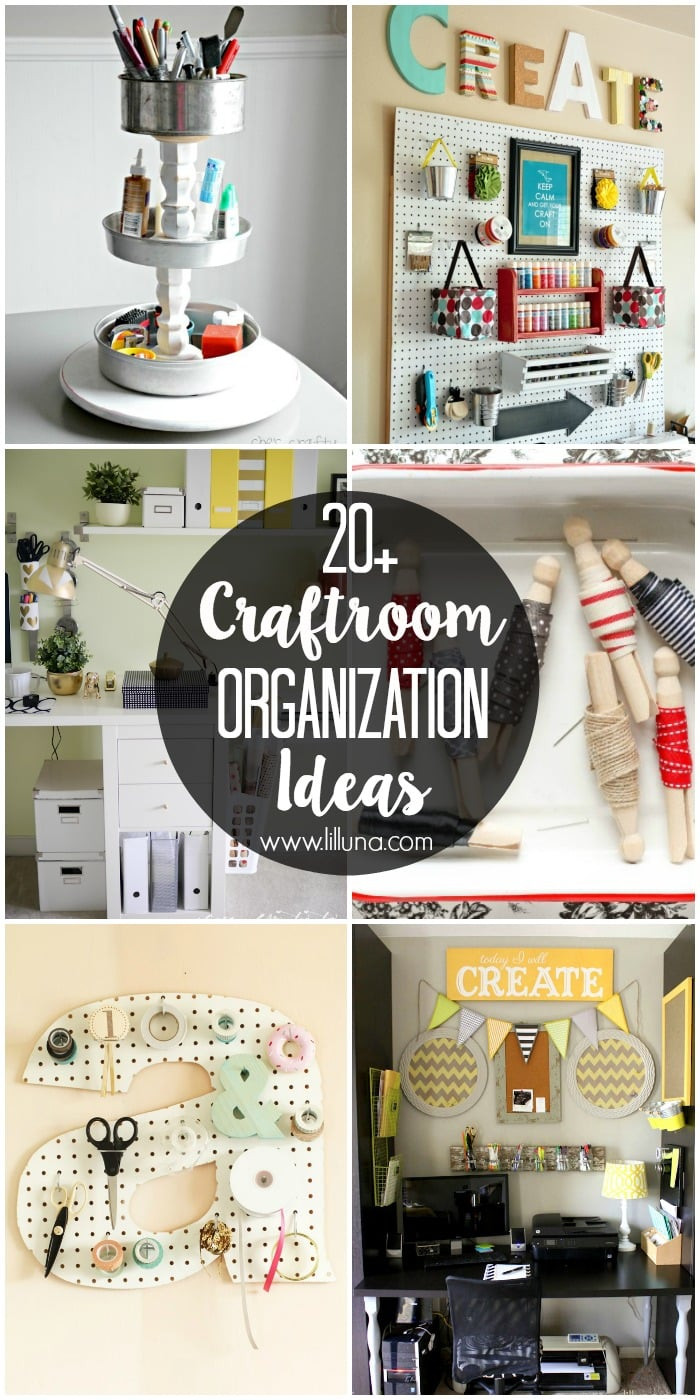 Craft Room Organizing Ideas
 Craft Room Organization Ideas