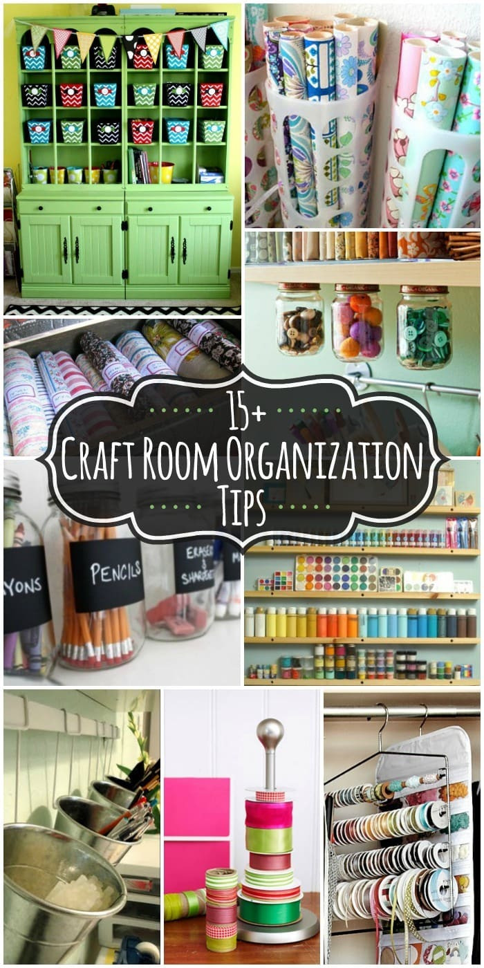 Craft Room Organizing Ideas
 20 Craft Room Organization Ideas