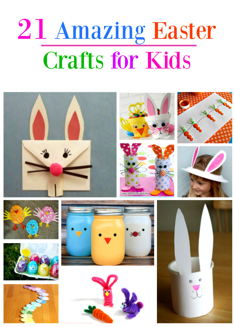 Crafting For Kids
 21 Amazing Easter Egg Crafts for Kids They Will Love