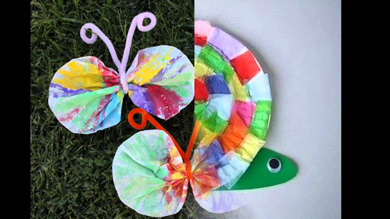 Crafting For Kids
 Easy DIY spring crafts for kids
