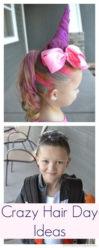 Crazy Hair Day For Kids
 Crazy Hair Day Ideas Lou Lou Girls