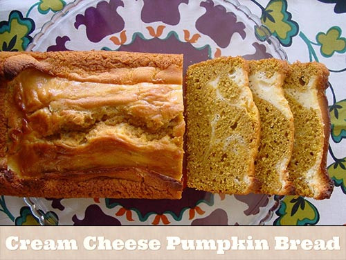 Cream Cheese Pumpkin Bread
 Cream Cheese Pumpkin Bread