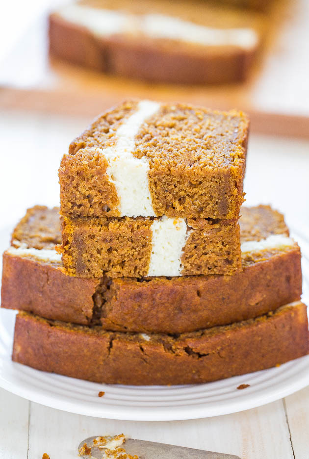 Cream Cheese Pumpkin Bread
 10 Sweet Fall Desserts for the Holidays