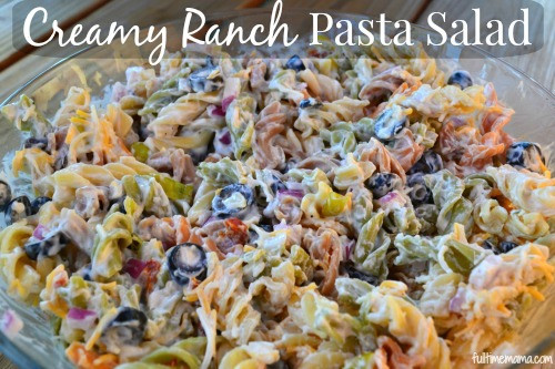 Creamy Ranch Pasta Salad
 Recipe Creamy Ranch Pasta Salad