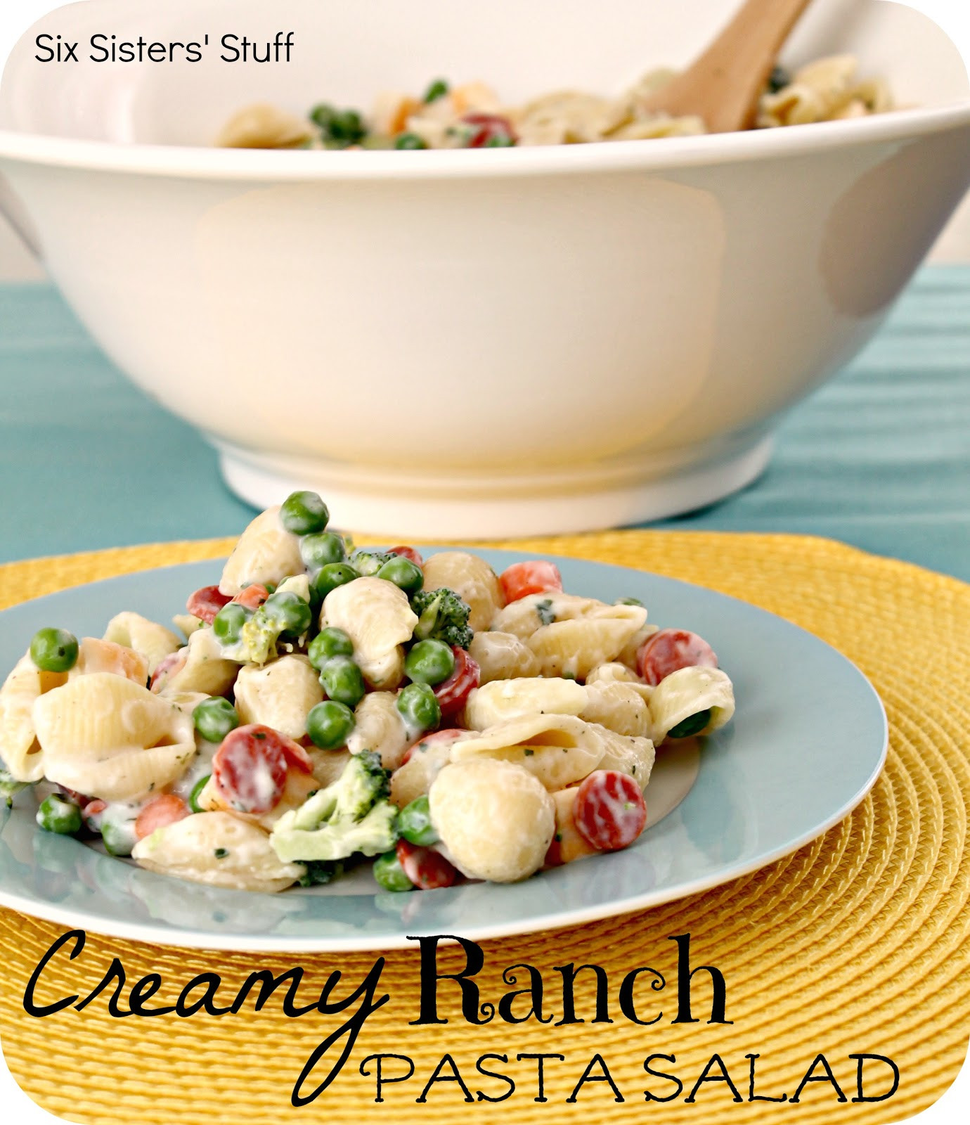 Creamy Ranch Pasta Salad
 Creamy Ranch Pasta Salad