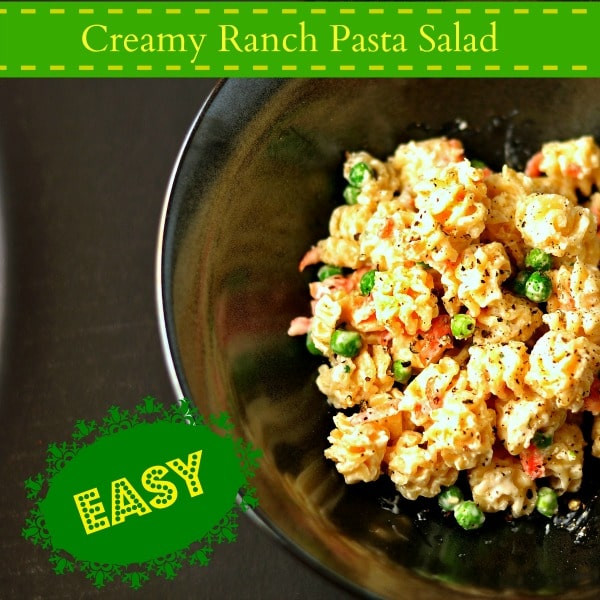 Creamy Ranch Pasta Salad
 Creamy Ranch Pasta Salad • Loaves and Dishes