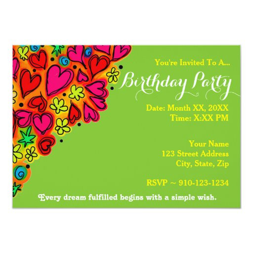 Create Birthday Invitations
 Create Your Own Birthday Party Invitation