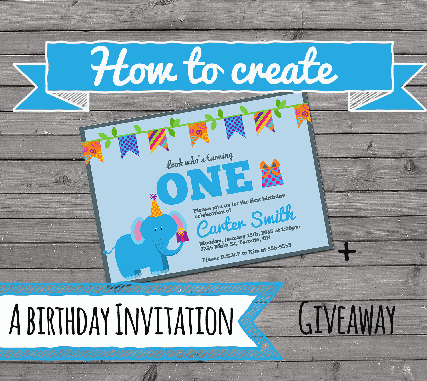 Create Birthday Invitations
 How to Create an Invitation The Best Ideas for Kids