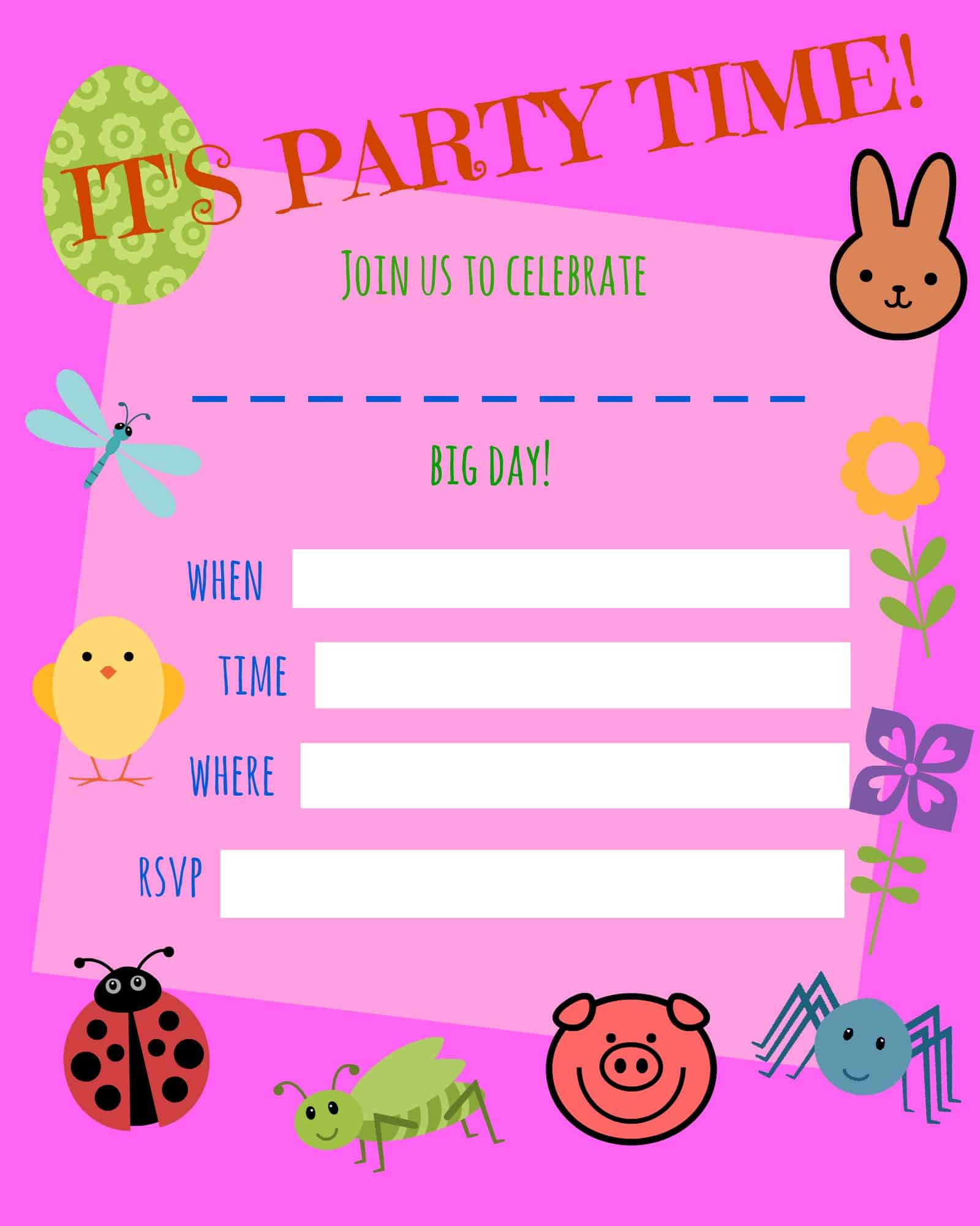 Create Birthday Invitations
 Free Birthday Invitations For Girls And How To Create