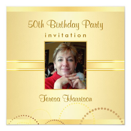 Create Birthday Invitations
 50th Birthday Party Invitations Create Your Own