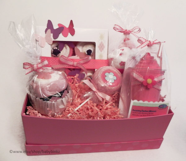 Creative Baby Shower Gifts For Girl
 BabyBinkz Gift Basket Unique Baby Shower Gift or Centerpiece