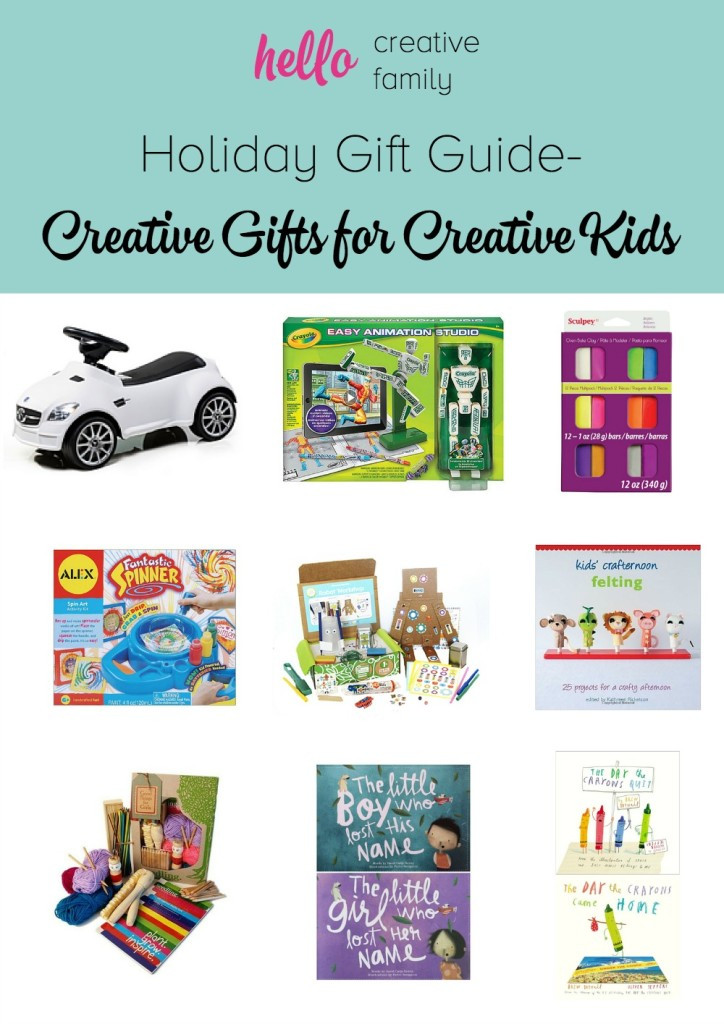 Creative Christmas Gifts For Kids
 Holiday Gift Guide Holiday Gift Ideas for Creative Kids