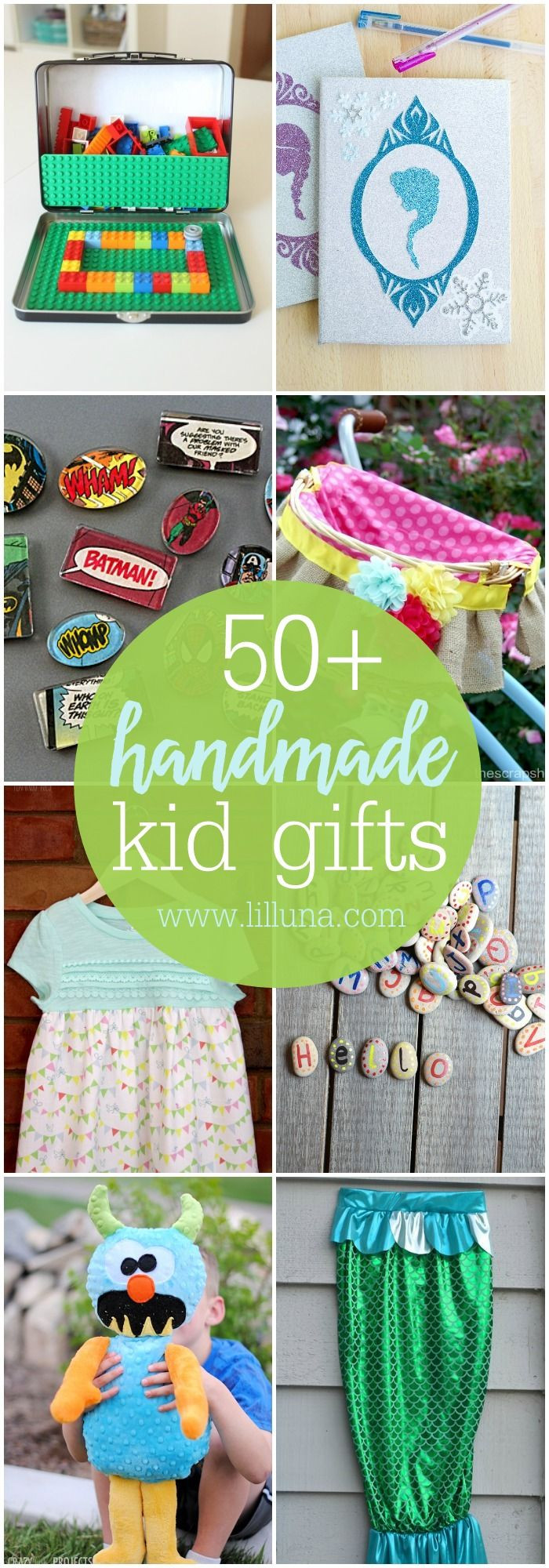 Creative Christmas Gifts For Kids
 50 Handmade Gift ideas for Kids so many great ideas to