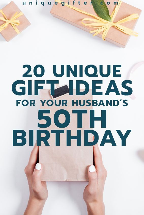 Creative Gift Ideas For Husband Birthday
 Gift Ideas for your Husband’s 50th Birthday