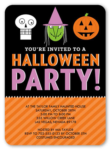 Creative Halloween Party Invitation Ideas
 18 Halloween Invitation Wording Ideas