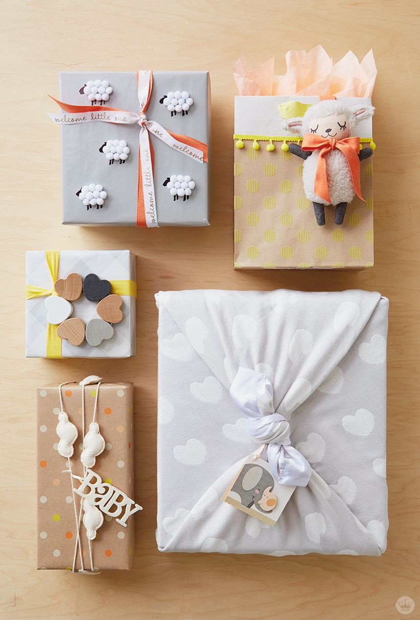 Creative Ways To Wrap A Baby Shower Gift
 Baby t wrap ideas Showered with love