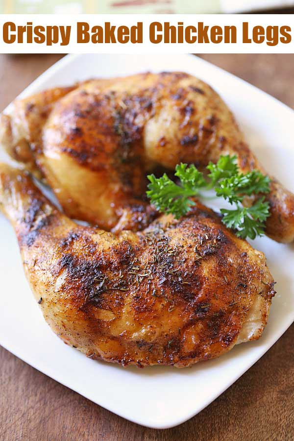 The Best Crispy Oven Baked Chicken Legs - Home, Family, Style and Art Ideas