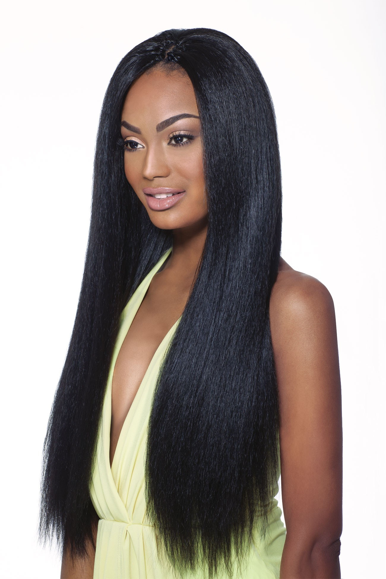 Crochet Straight Hairstyles
 Outre X Pression Pre Loop Crochet Braid DOMINICAN BLOW OUT
