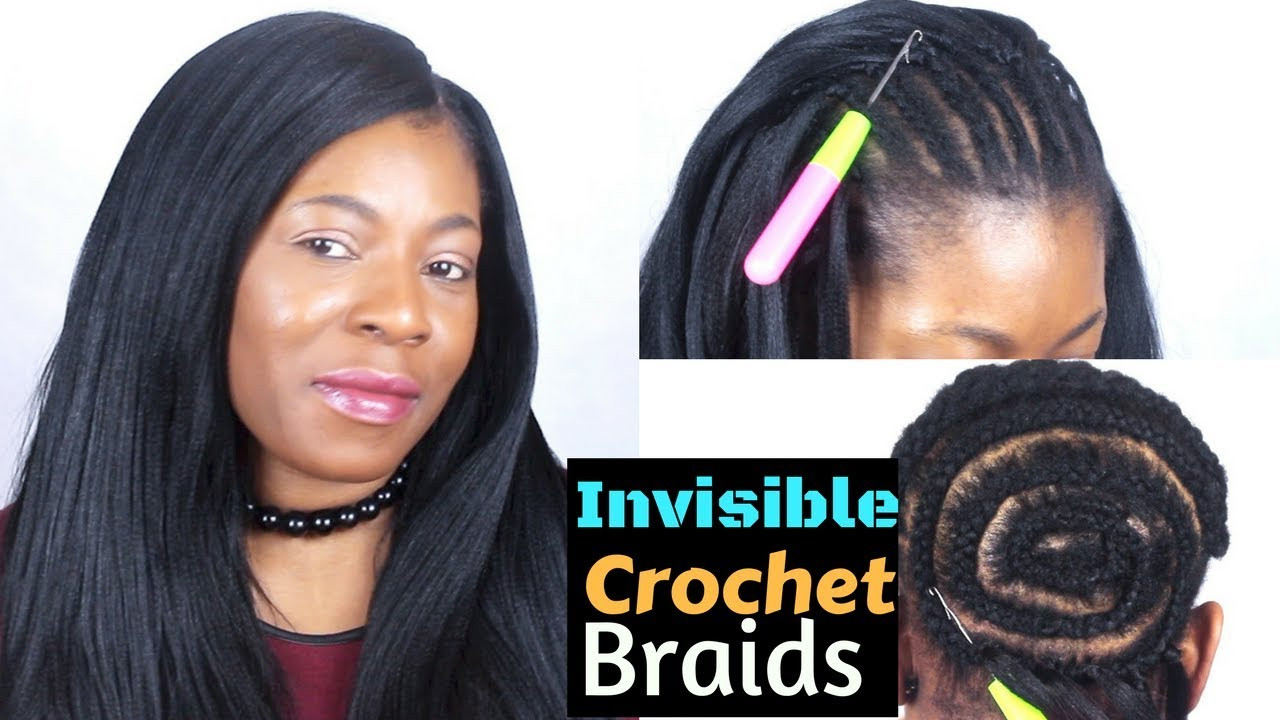 Crochet Straight Hairstyles
 How To Crochet Braids Straight Hair with Invisible
