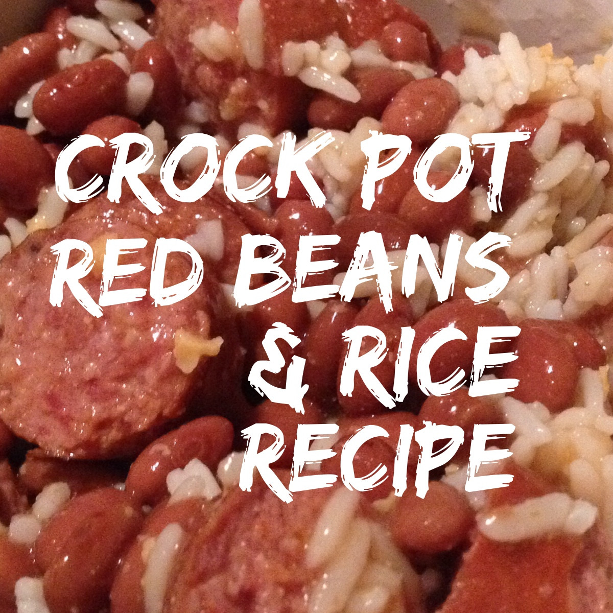 Crock Pot Red Beans And Rice
 red beans rice slow cooker