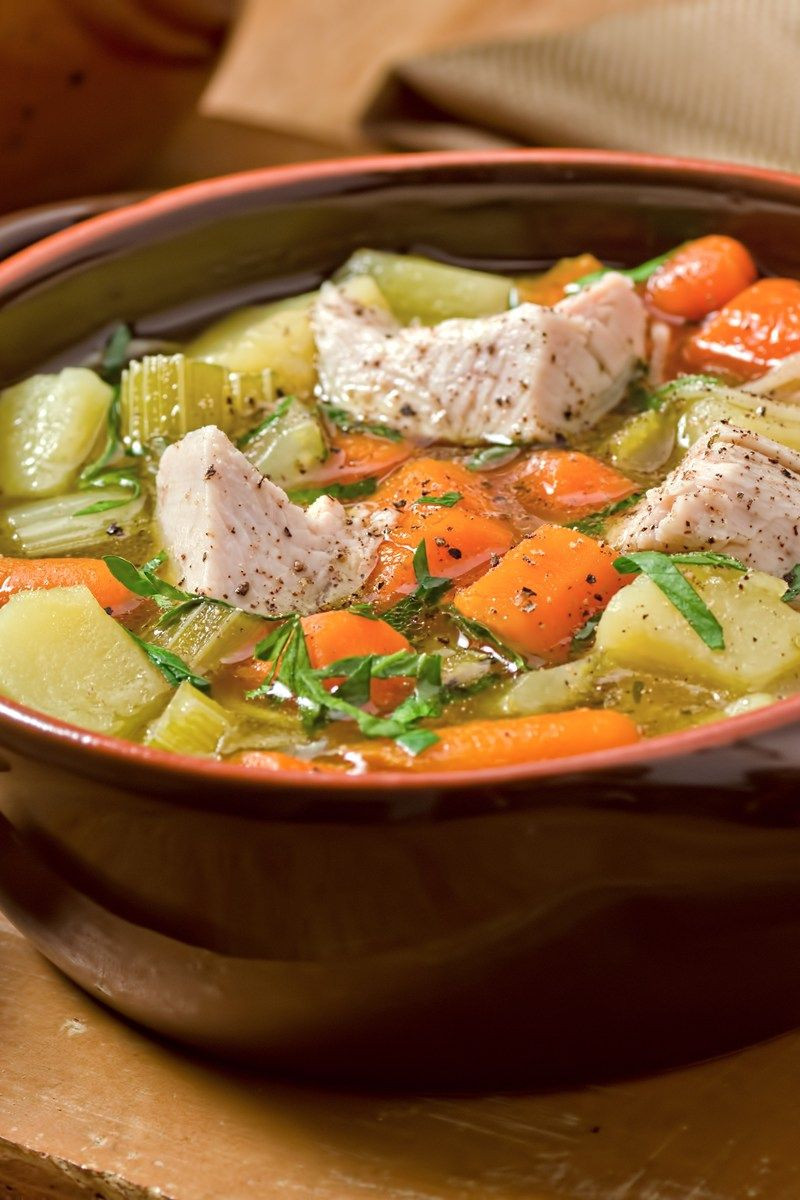 Crock Pot Turkey Stew
 Hearty Turkey Stew with Ve ables Recipe