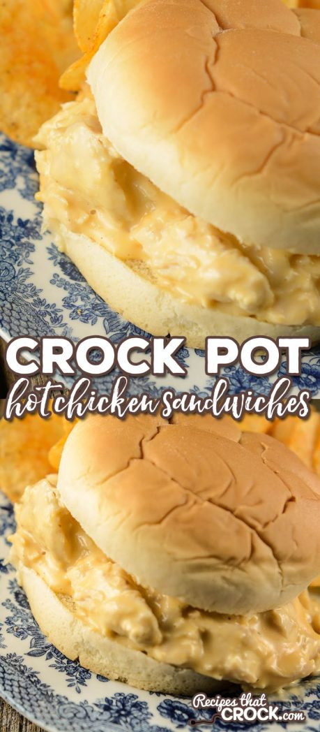 Crockpot Chicken Sandwiches
 Crock Pot Hot Chicken Sandwiches Recipes That Crock