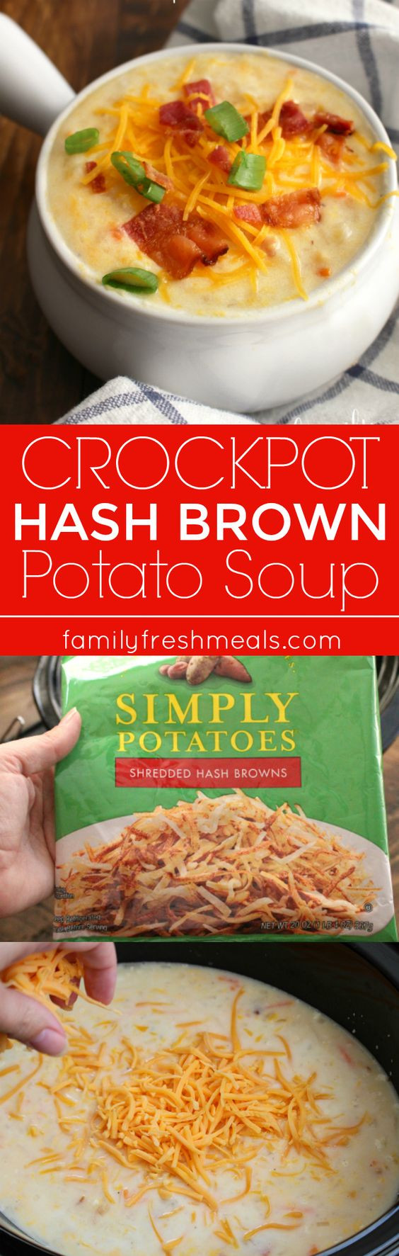 Crockpot Loaded Potato Soup
 Need A Crock Pot Recipe My Honeys Place
