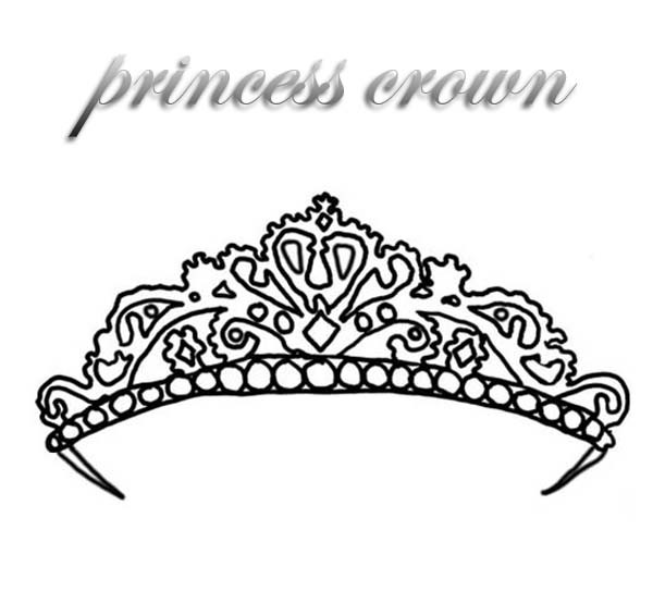 Crown Coloring Pages Printable
 Expensive Princess Crown Coloring Page NetArt