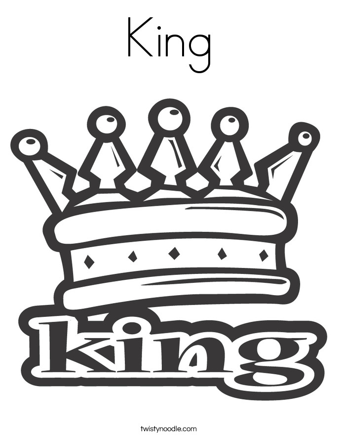 Crown Coloring Pages Printable
 King Crowns Coloring Pages Coloring Home