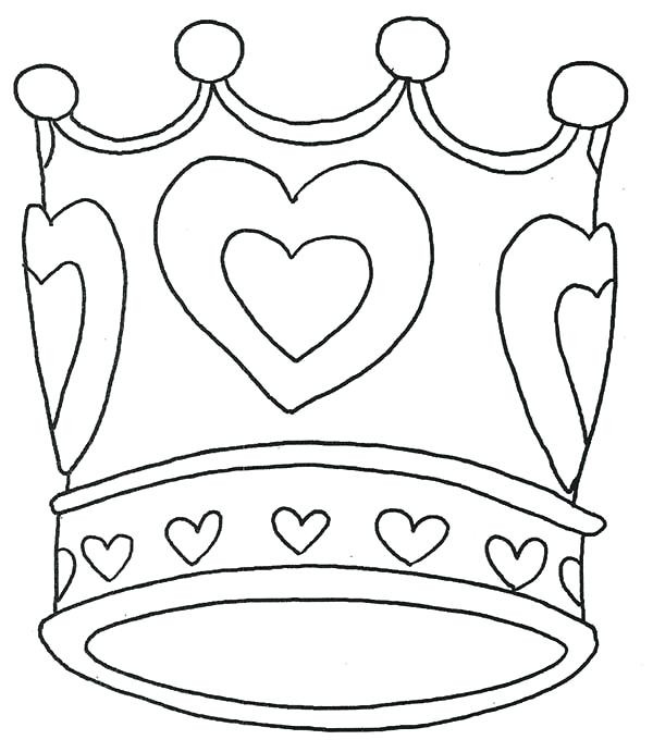 Crown Coloring Pages Printable
 Royal Crown Drawing at GetDrawings