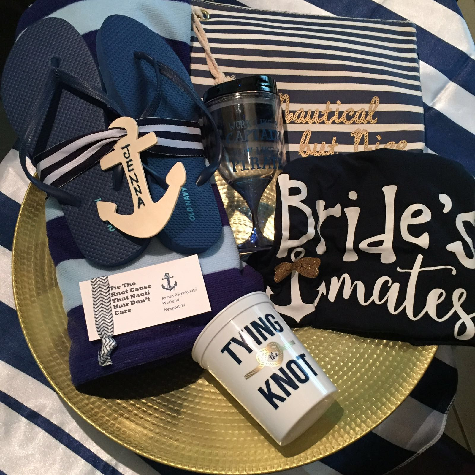 Cruise Bachelorette Party Ideas
 Nautical Bachelorette Party Gifts for all the bridesmaids