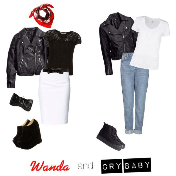 Cry Baby Fashion
 "Wanda and Cry Baby Costume" by schaeffh on Polyvore