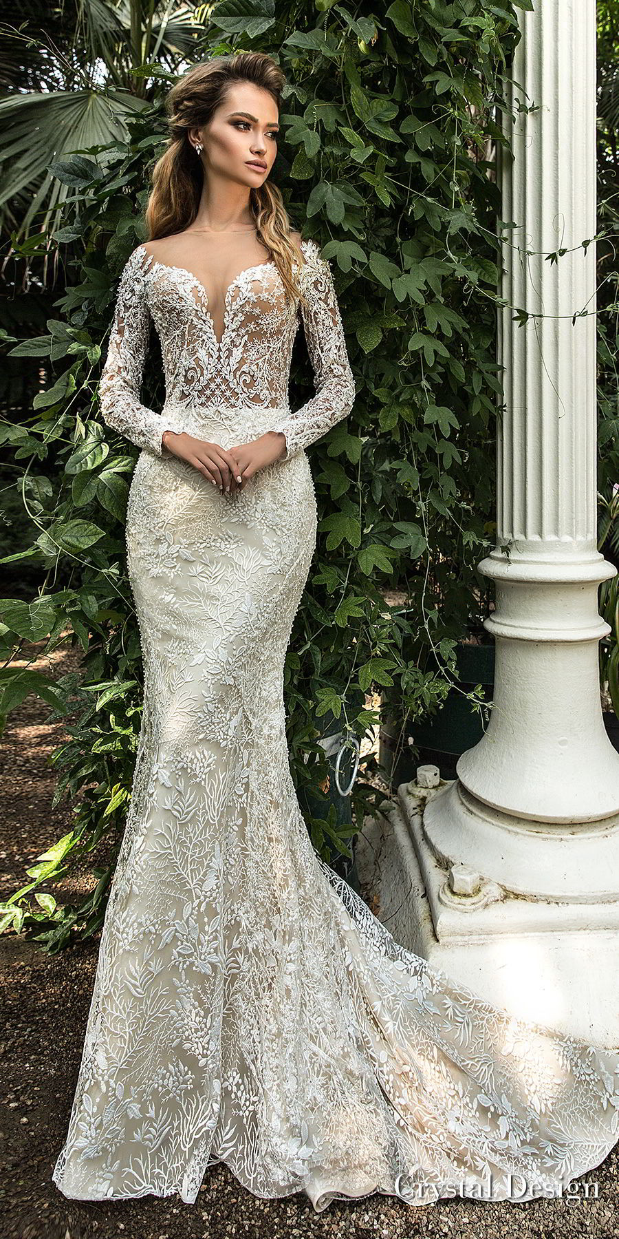 Crystal Wedding Dresses
 Crystal Design 2018 Wedding Dresses — “Royal Garden