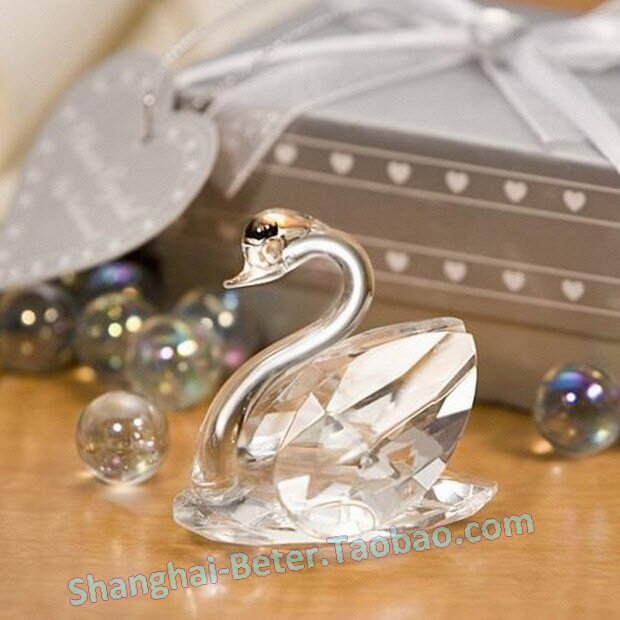 Crystal Wedding Favors
 Wholesale Wedding Favours SJ012 A Crystal Swan Wedding