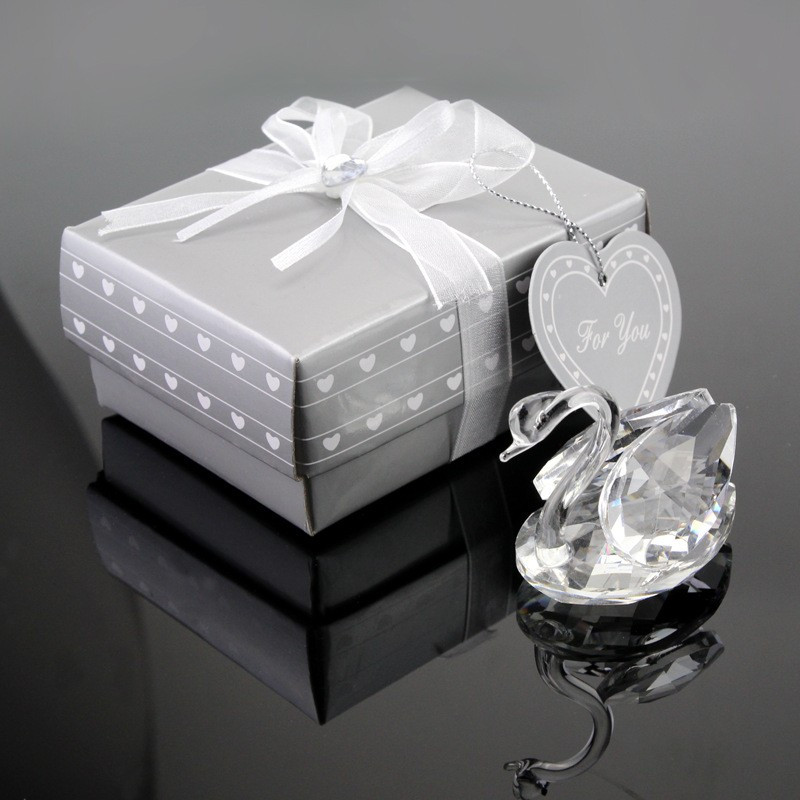 Crystal Wedding Gifts
 Wholesale Swan Crystal Wedding Gifts For Guests Buy