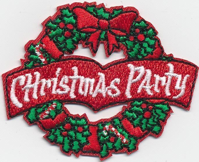 Cub Scout Christmas Party Ideas
 Girl Boy Cub CHRISTMAS PARTY WREATH Fun Patches Crests