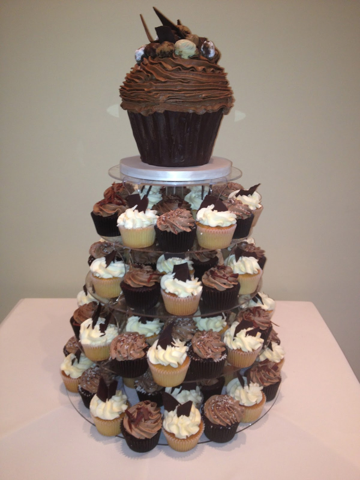 Cup Cake Wedding Cakes
 The Vanilla Pod Bakery Chocolate Heaven