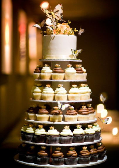 Cup Cake Wedding Cakes
 Wedding Cup Cakes Ideas Wedding Bells
