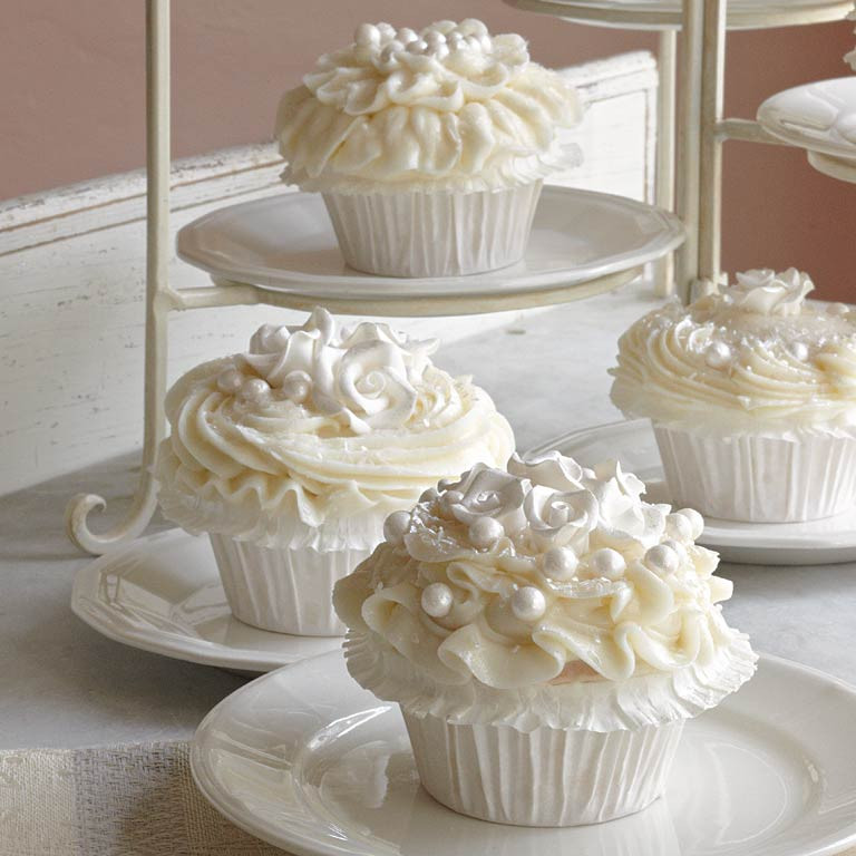 Cup Cake Wedding Cakes
 Wedding Cake Cupcakes Recipe