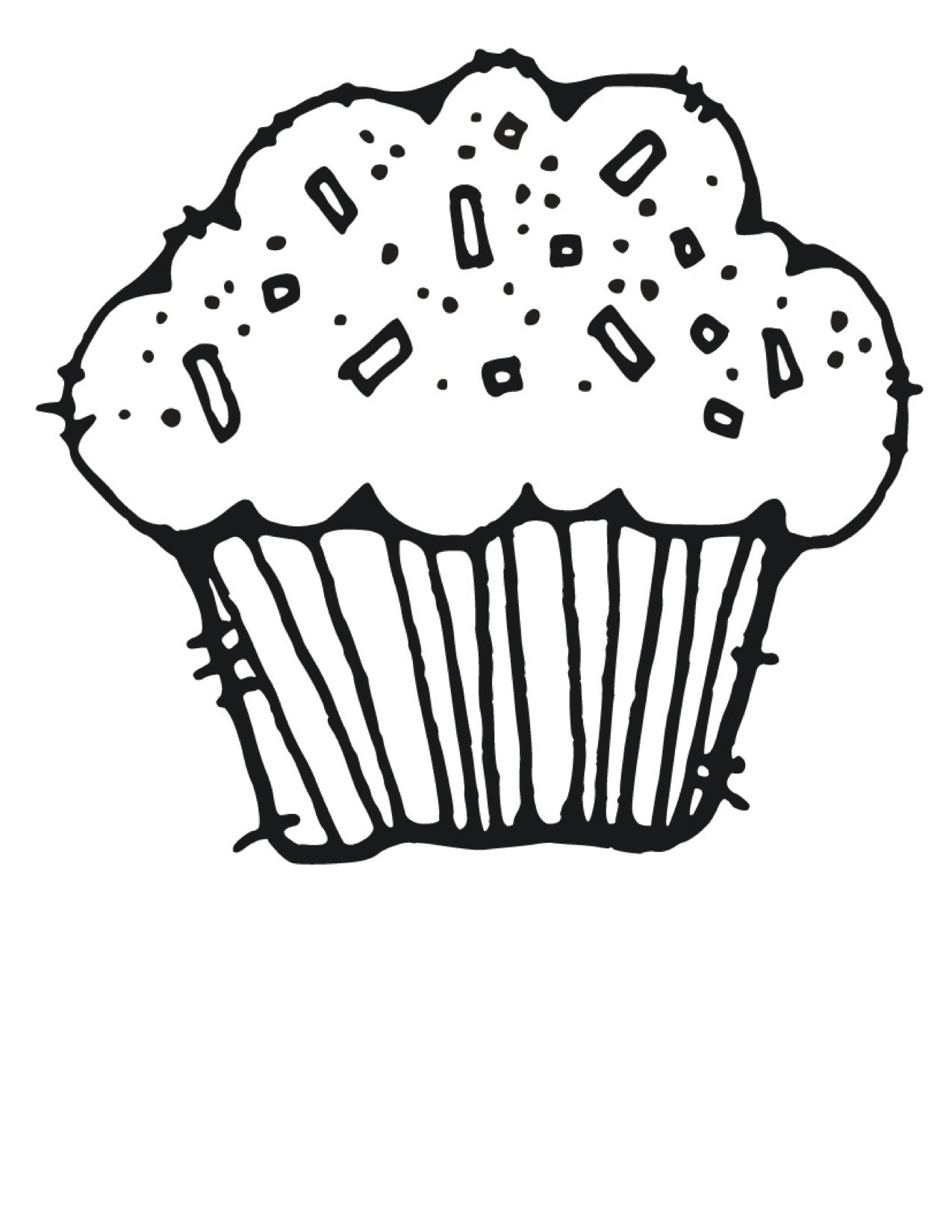 Cupcake Printable Coloring Pages
 Mrs Harrisons Sweet Nug s If you give a