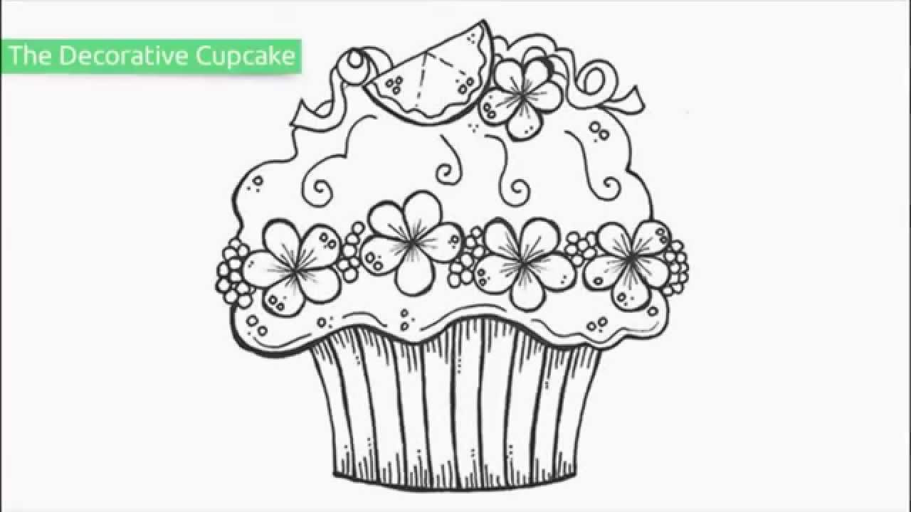 Cupcake Printable Coloring Pages
 Top 20 Free Printable Cupcake Coloring Pages