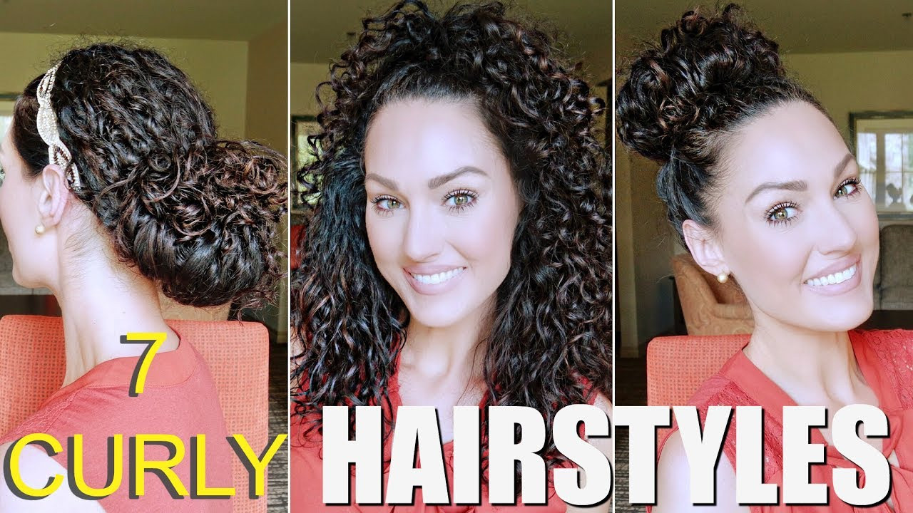 Curly And Wavy Hairstyles
 EASY Naturally CURLY Hairstyles