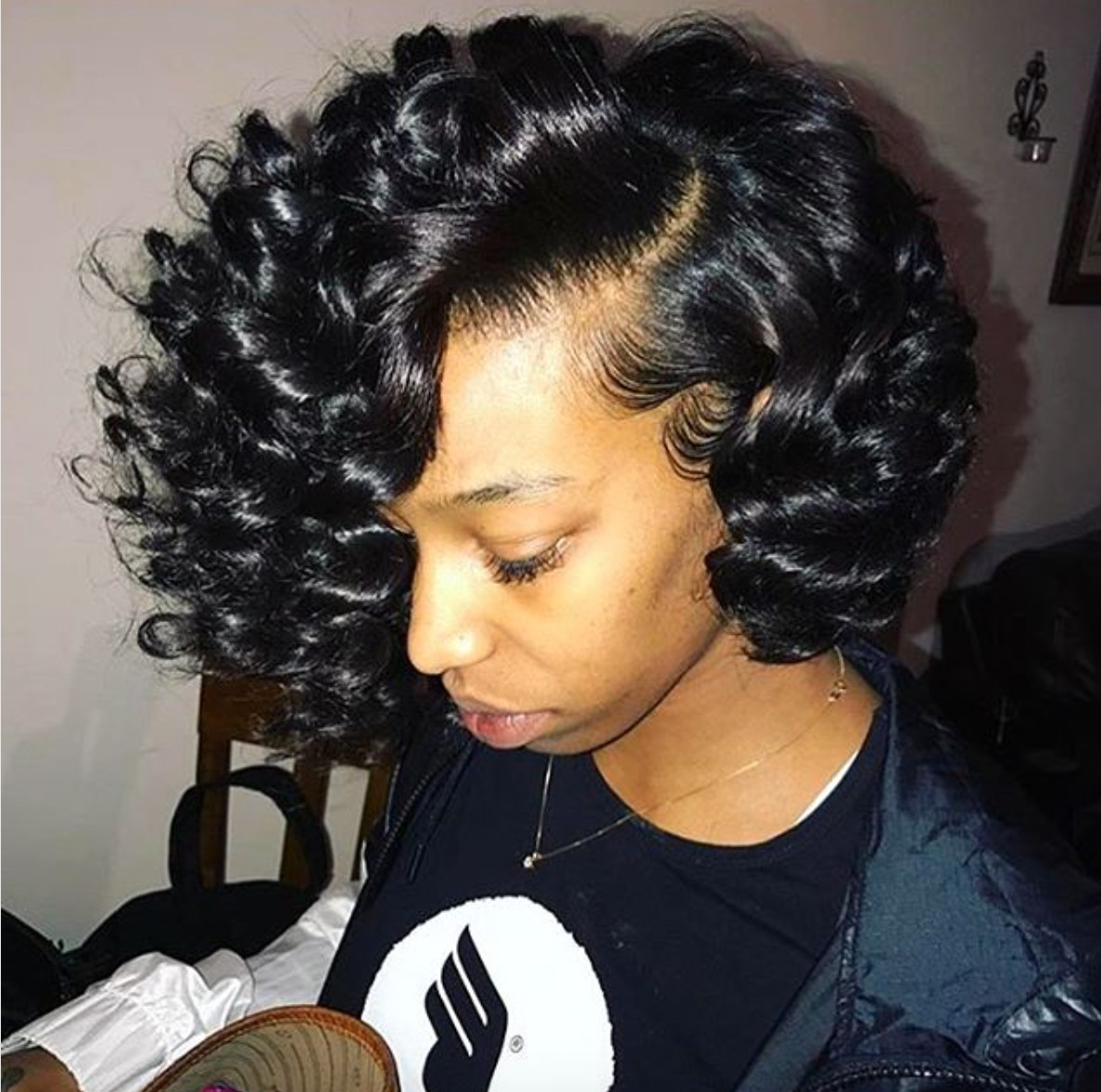 Curly Bob Hairstyles For Black Hair
 Pin by Dayjah👑💖😍 on Hair♡