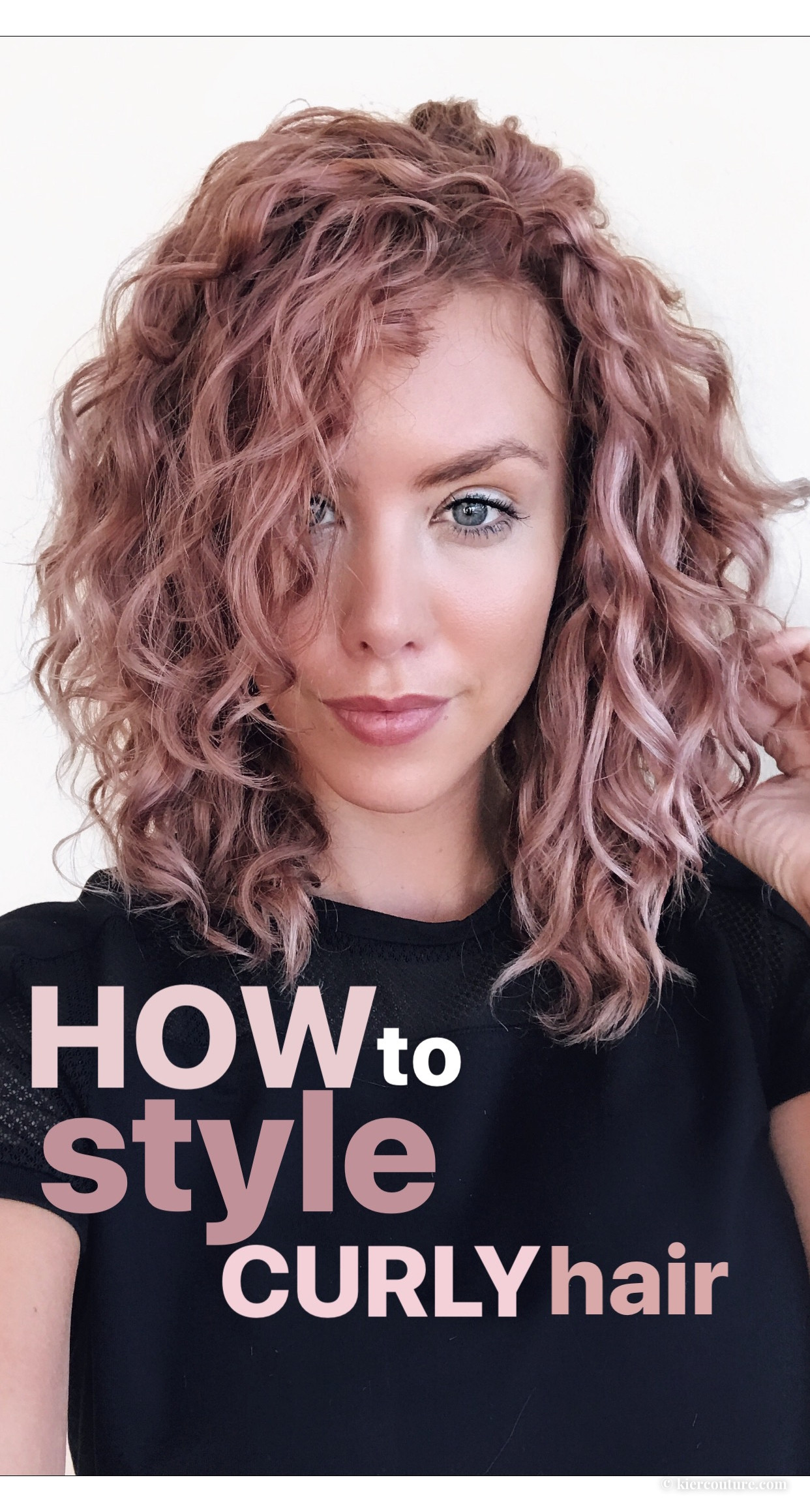 Curly Hair Cut Style
 How to Style Naturally Curly Hair Kier Couture