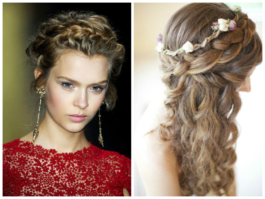 Curly Hairstyles With Braid
 The Best Crown Braid Hairstyle Ideas Hair World Magazine