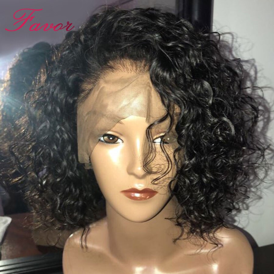 Curly Lace Front Wigs With Baby Hair
 Aliexpress Buy Curly Short Lace Front Human Hair