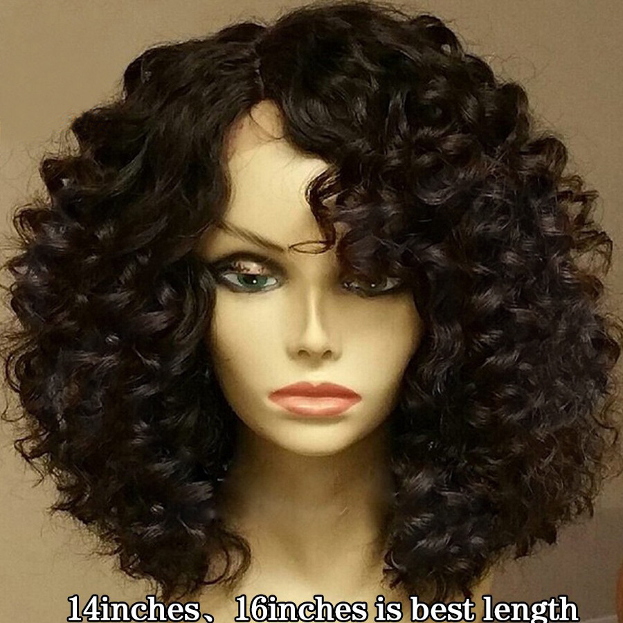 Curly Lace Front Wigs With Baby Hair
 Curly Lace Front Wigs Baby Hair Glueless Full Lace Wigs