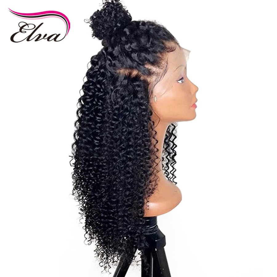 Curly Lace Front Wigs With Baby Hair
 Aliexpress Buy Density 360 Lace Frontal Curly